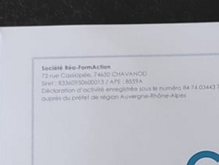 Certification 